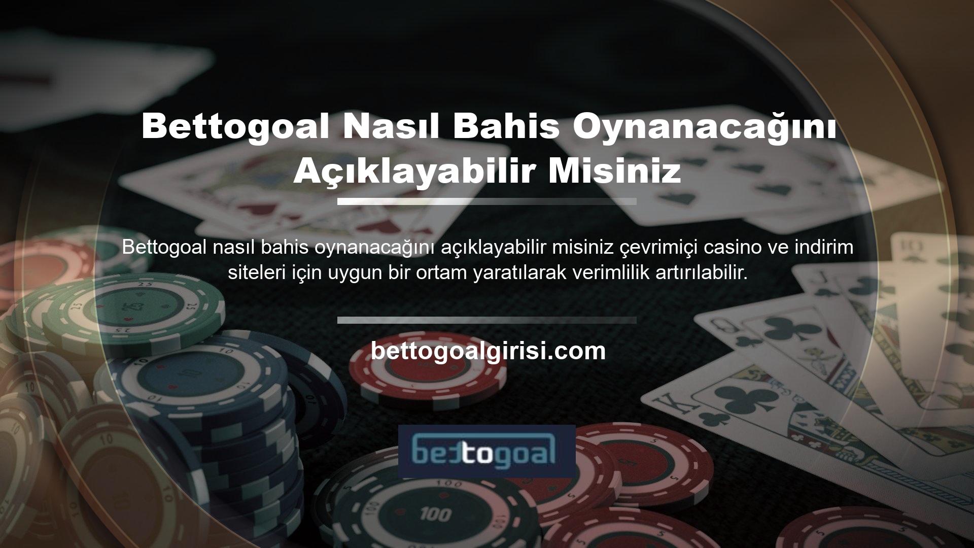 Kullanıcılara çevrimiçi casino sitesi Bettogoal ile ilgili soruların yanıtları ve bu sayfadaki soru işaretlerinin kaldırılması sağlanır